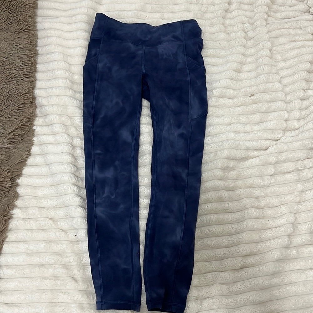 lululemon wunder train leggings w pockets